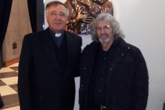 Ignazio Colagrossi con Padre Ciro Benedettini